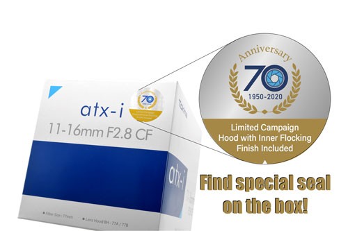 Tokina - atx-i 11-16mm F2.8 CF PLUS
